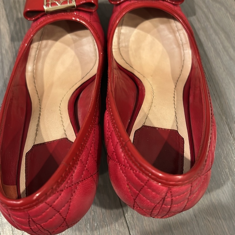 Dior Red Quilted Heels - Picture 10 of 12